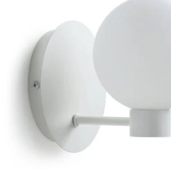 Habitat Opal Glass Wall Light - White 5 Habitat Opal Glass Wall Light - White -Home Furnishing Store 9406234 R Z002C