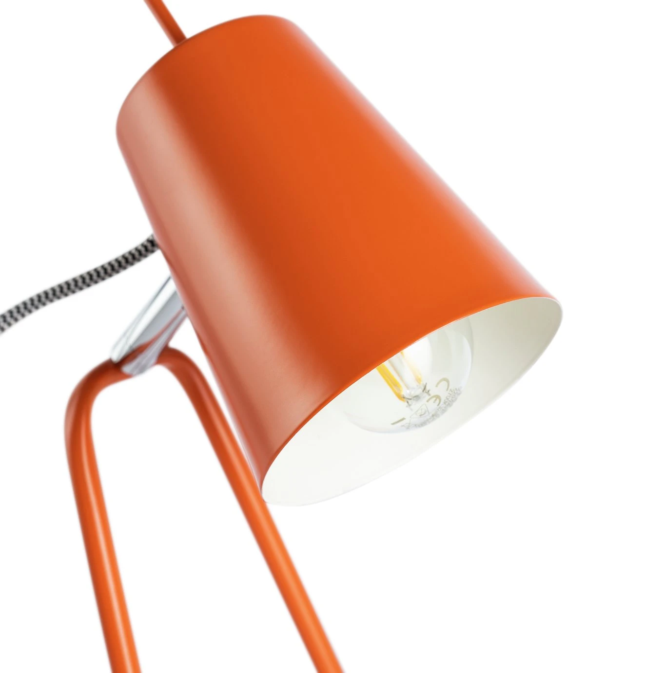 Habitat Lizzie Desk Lamp - Orange 3 Habitat Lizzie Desk Lamp - Orange - Image 3
