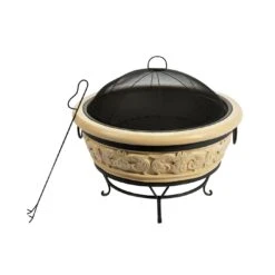 Teamson Home HR26303AA S Wood Burning Fire Pit 8 Teamson Home HR26303AA S Wood Burning Fire Pit -Home Furnishing Store 9410732 R Z003A