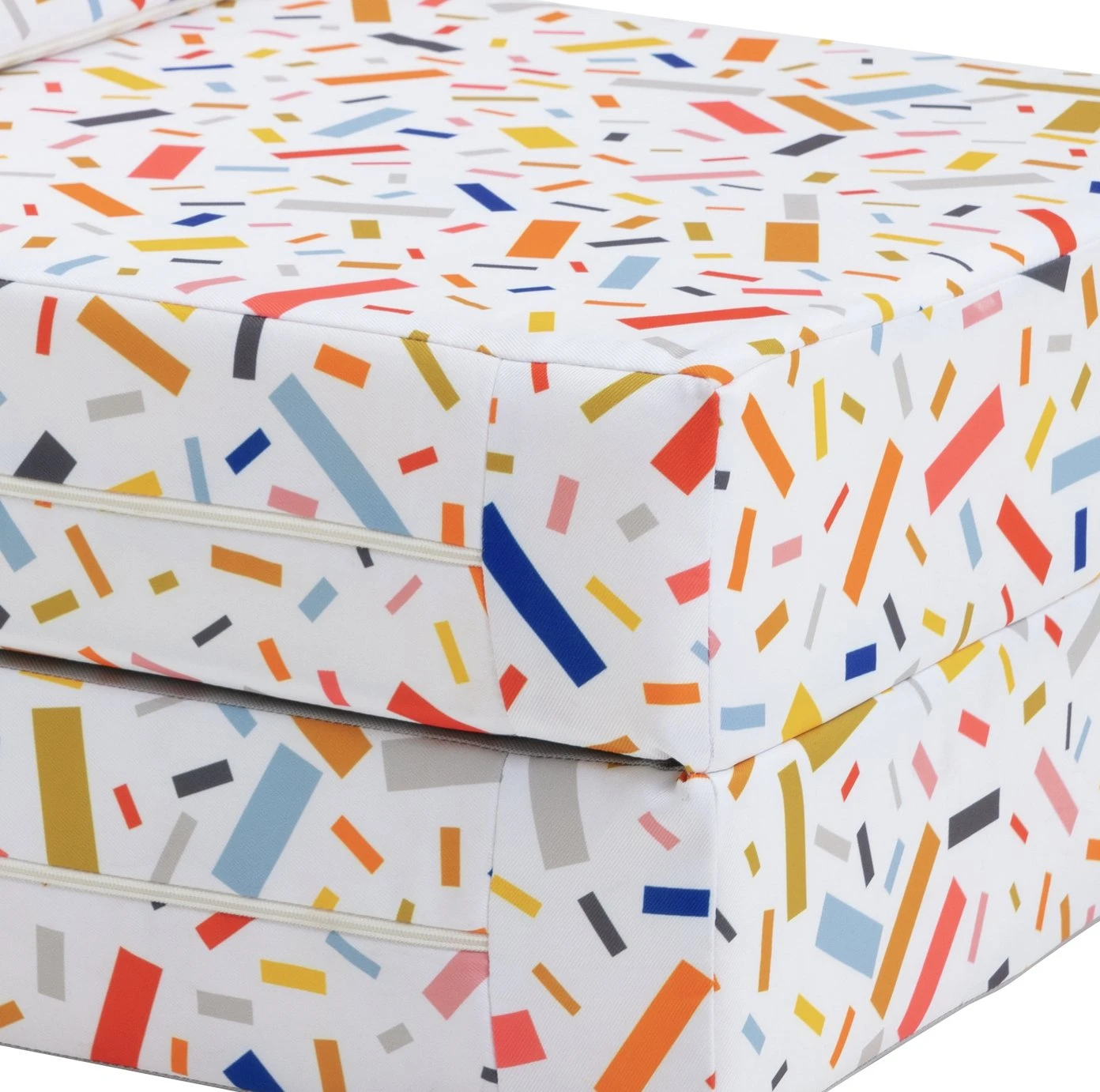 Habitat Kids Zowie Confetti Fabric Chair Bed 6 Habitat Kids Zowie Confetti Fabric Chair Bed - Image 6