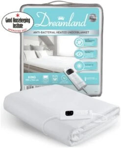 Dreamland Antibacterial Heated Underblanket - Kingsize -Home Furnishing Store 9434512 R Z009A