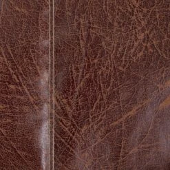 Habitat Kaikoo Faux Leather Footstool - Brown -Home Furnishing Store 9448319 R Z017A