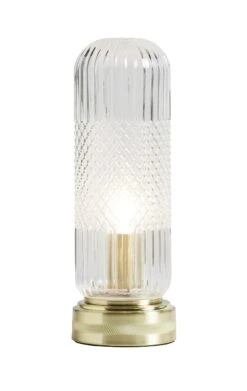 Habitat Perses Cut Glass Pill Touch Table Lamp -Home Furnishing Store 9448687 R Z006A