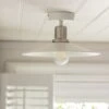 Habitat Pixie Flush To Ceiling Light - Off White