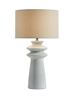 Habitat Astraeus Ceramic Table Lamp - White & Cream -Home Furnishing Store 9481307 R Z006A