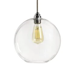Habitat Toba Clear Pendant Glass Shade 12 Habitat Toba Clear Pendant Glass Shade -Home Furnishing Store 9482791 R Z007A
