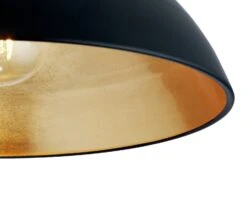 Habitat Yuno Leaf Flush To Ceiling Light - Black And Gold 8 Habitat Yuno Leaf Flush To Ceiling Light - Black And Gold -Home Furnishing Store 9487521 R Z003A