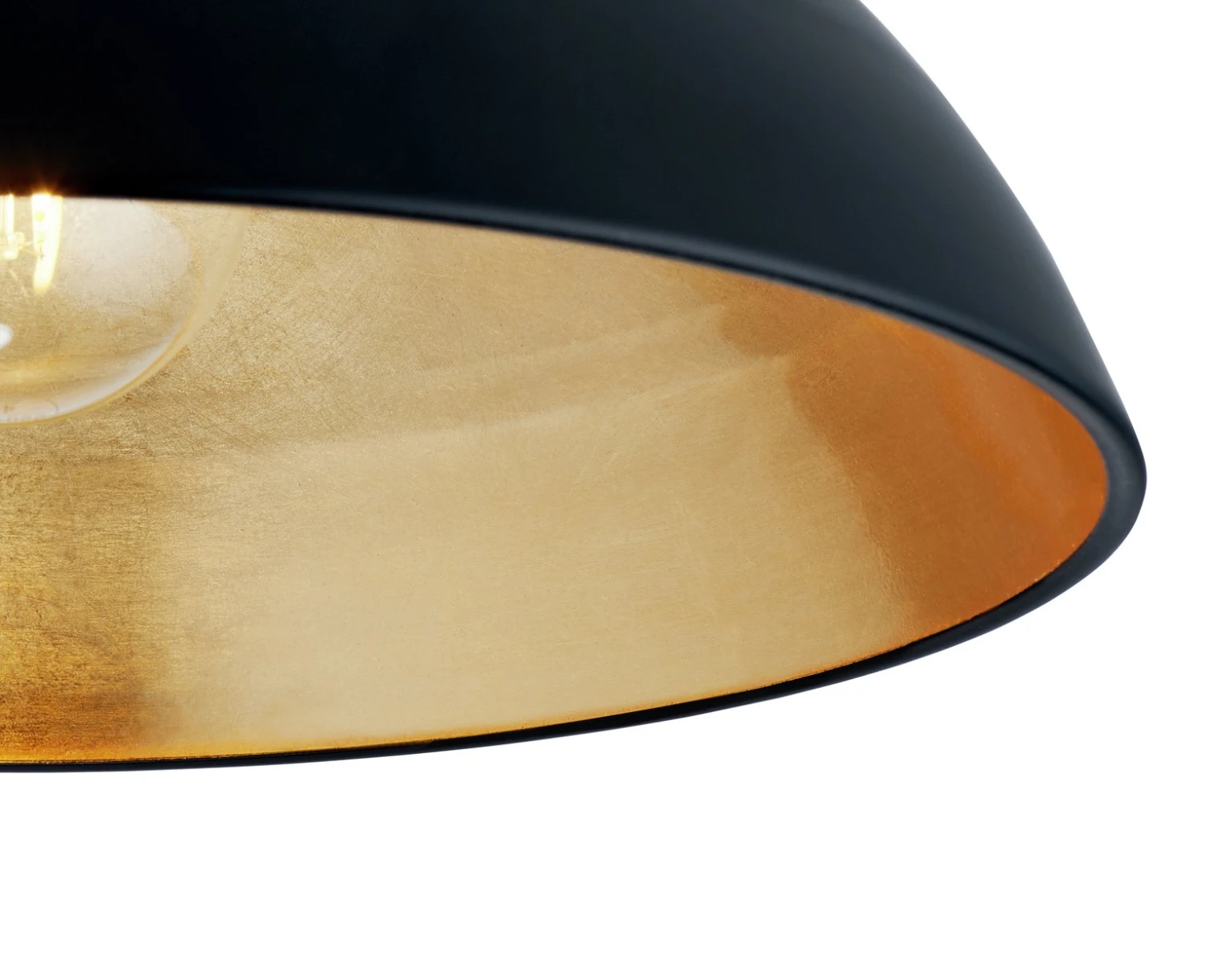 Habitat Yuno Leaf Flush To Ceiling Light - Black And Gold 4 Habitat Yuno Leaf Flush To Ceiling Light - Black And Gold - Image 4