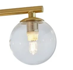 Habitat Chuck 4 Light Flush To Ceiling Light - Brushed Brass -Home Furnishing Store 9495111 R Z002A