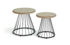 Habitat Noah 4 Seater Metal Garden Sofa Set - Black & Oak 17 Habitat Noah 4 Seater Metal Garden Sofa Set - Black & Oak -Home Furnishing Store 9507092 R Z002A