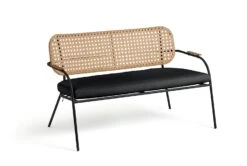 Habitat Noah 4 Seater Metal Garden Sofa Set - Black & Oak 18 Habitat Noah 4 Seater Metal Garden Sofa Set - Black & Oak -Home Furnishing Store 9507092 R Z003A