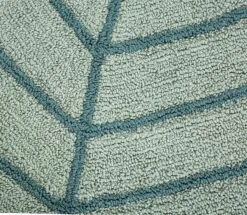 Habitat Kids Leaf Shaped Rug - Green - 80x110cm -Home Furnishing Store 9517367 R B001