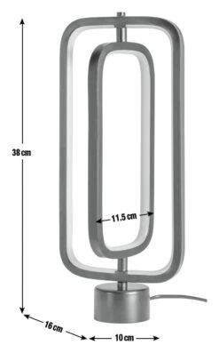 Habitat Sio Metal LED Table Lamp - Black -Home Furnishing Store 9520024 R E001