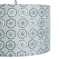 Habitat Country Floral Printed 30cm Drum Shade - Grey 10 Habitat Country Floral Printed 30cm Drum Shade - Grey -Home Furnishing Store 9521322 R Z002A
