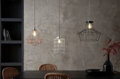 Habitat Cepheus Small Wire Shade - White -Home Furnishing Store 9521432 R Z004C