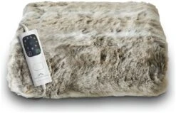 Dreamland Luxury Faux Fur Husky Heated Throw - Large 16 Dreamland Luxury Faux Fur Husky Heated Throw - Large -Home Furnishing Store 9522204 R Z008A