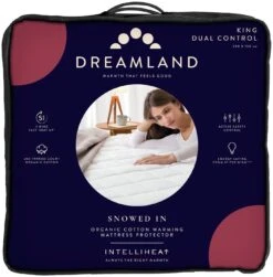 Dreamland Intelliheat Dual Control Mattress Protector - King