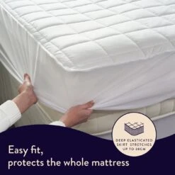 Dreamland Intelliheat Dual Control Mattress Protector - King -Home Furnishing Store 9523571 R Z005A