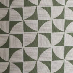 Habitat Cabin Retreat 30cm Block Shade - Green And White -Home Furnishing Store 9523928 R Z002A