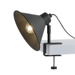 Habitat Loft Industrial Clamp Light - Charcoal -Home Furnishing Store 9526190 R Z006A