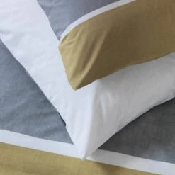 Habitat Country Block Stripe Grey Bedding Set - Single -Home Furnishing Store 9528741 R Z002C