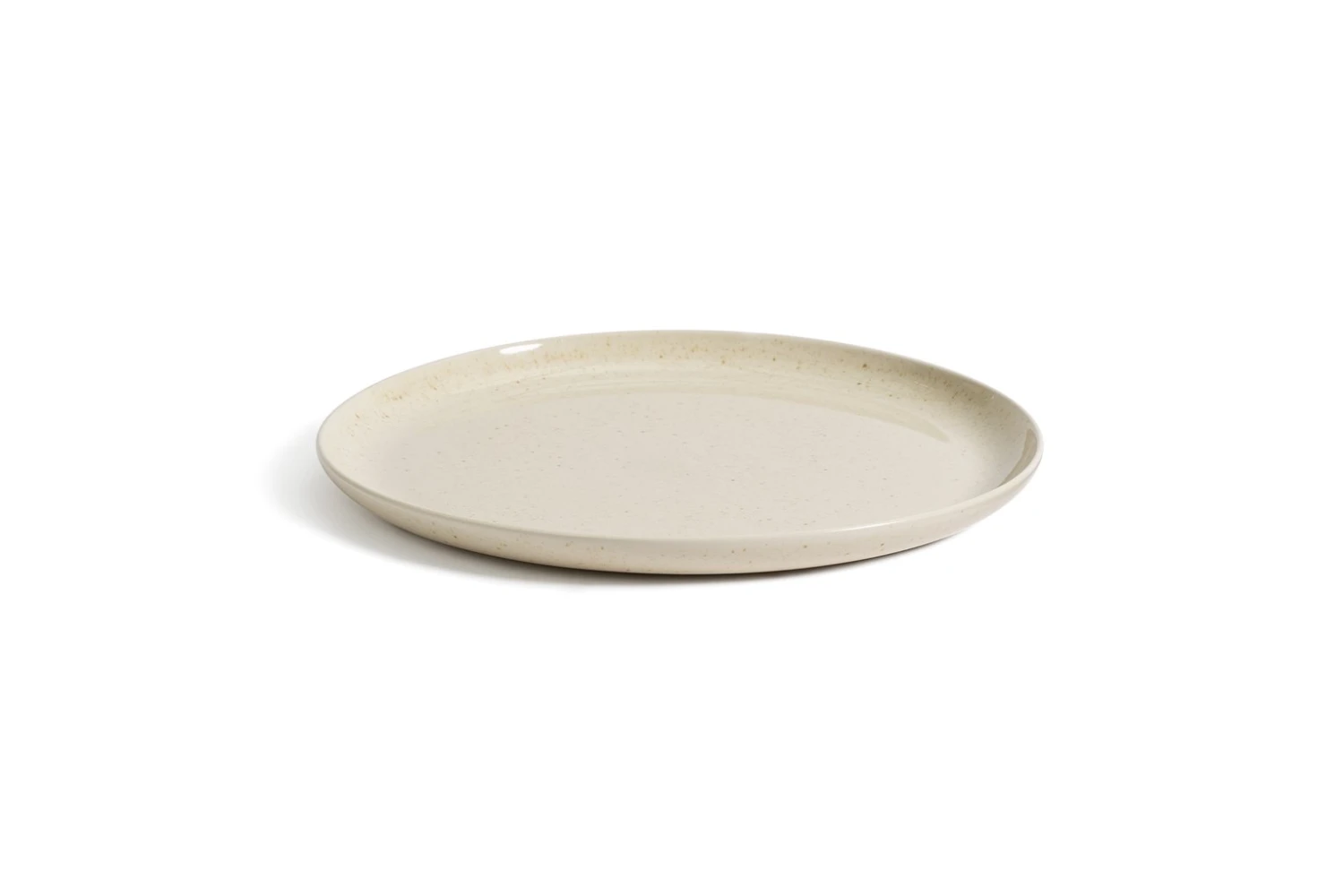 Habitat Evora 4 Piece Stoneware Dinner Plate - Natural 3 Habitat Evora 4 Piece Stoneware Dinner Plate - Natural - Image 3