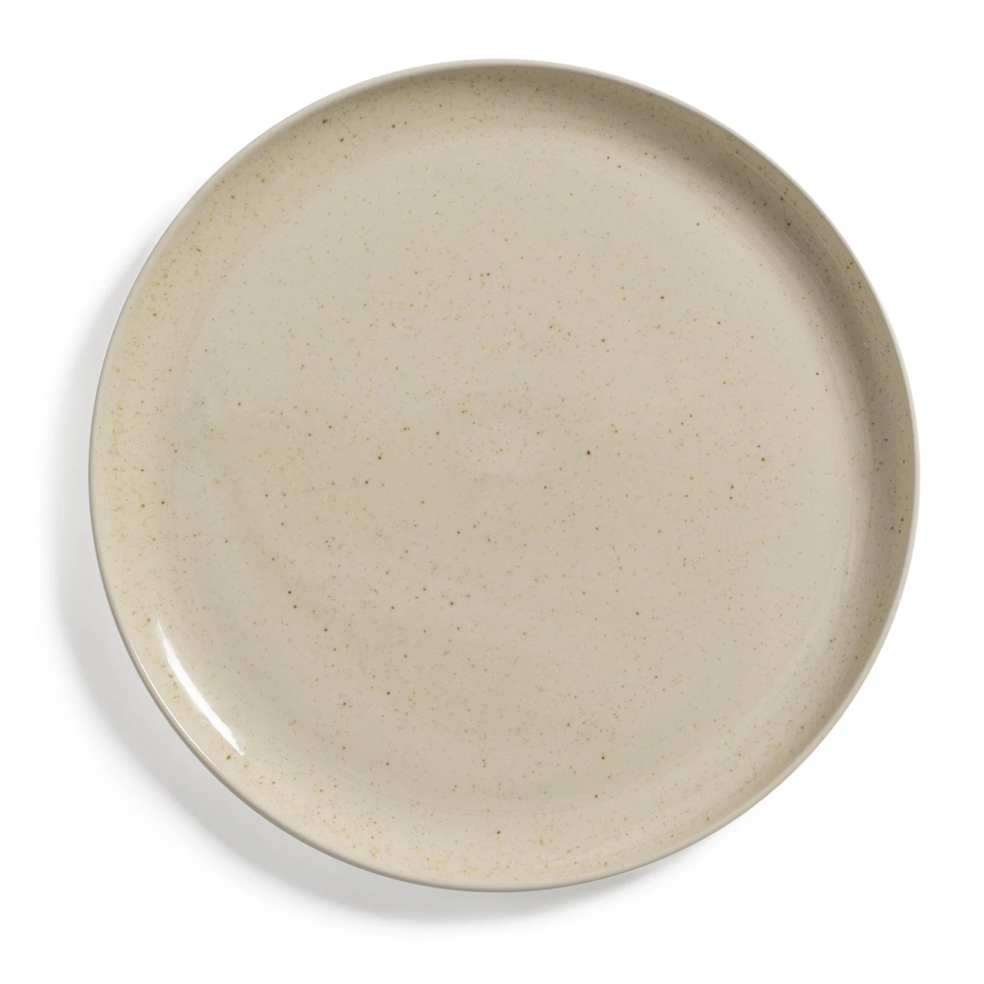 Habitat Evora 4 Piece Stoneware Dinner Plate - Natural 4 Habitat Evora 4 Piece Stoneware Dinner Plate - Natural - Image 4