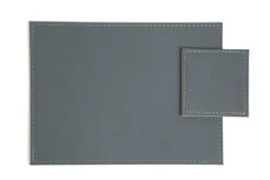 Habitat Faux Leather Set Of 4 Placemats And Coasters Set -Home Furnishing Store 9531453 R Z003A
