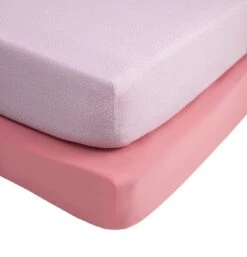 New Products 23 Habitat Kids Enchanted Pink 2 Pack Fitted Sheet - Toddler