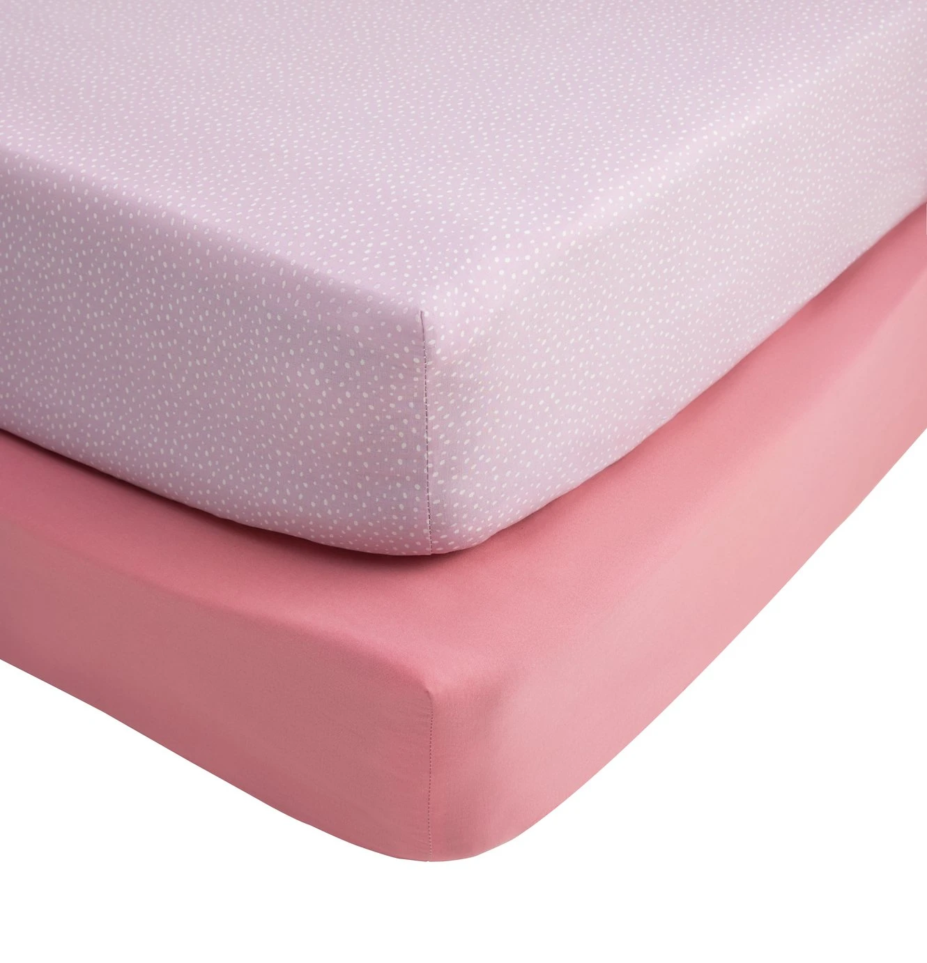 Habitat Kids Enchanted Pink 2 Pack Fitted Sheet - Toddler 1 Habitat Kids Enchanted Pink 2 Pack Fitted Sheet - Toddler