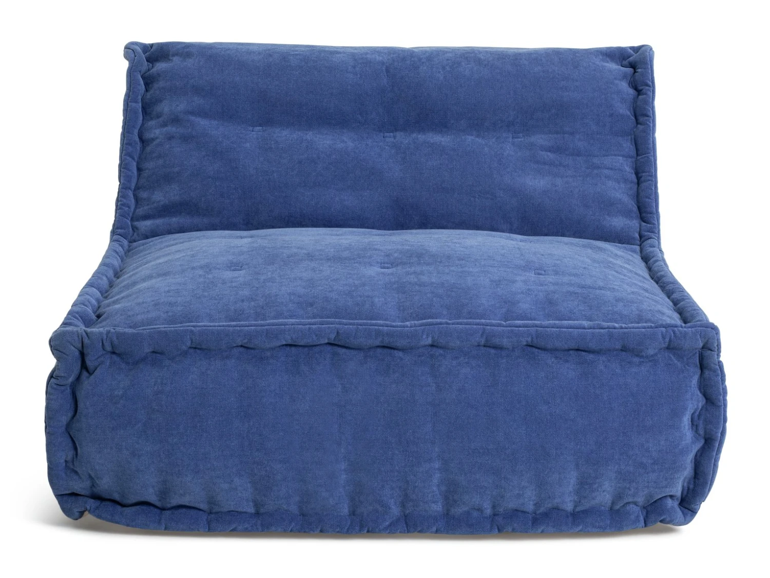 Kaikoo Estelle Quilted Bean Bag - Blue 1 Kaikoo Estelle Quilted Bean Bag - Blue