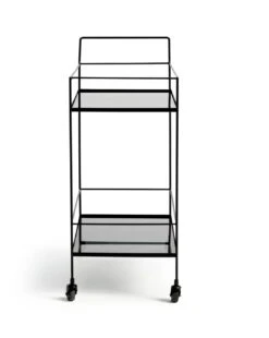 Habitat Monroe Drinks Trolley - Black 9 Habitat Monroe Drinks Trolley - Black -Home Furnishing Store 9547801 R Z003A