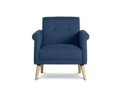 Habitat Evie Fabric Armchair In A Box - Navy