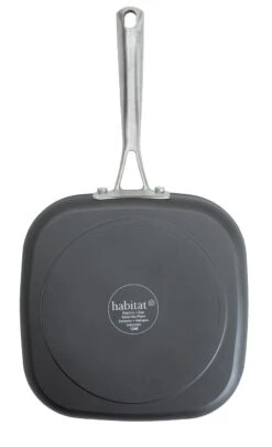 Habitat 24cm Anodised Aluminium Grill Pan - Black -Home Furnishing Store 9556380 R Z004A