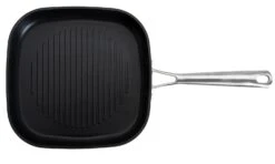 Habitat 24cm Anodised Aluminium Grill Pan - Black -Home Furnishing Store 9556380 R Z005A