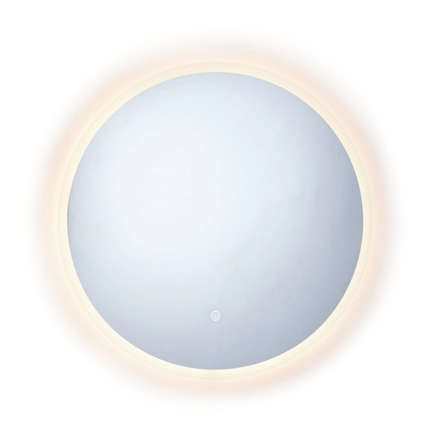 Habitat Circle Backlight LED Mirror - White 4 Habitat Circle Backlight LED Mirror - White - Image 4