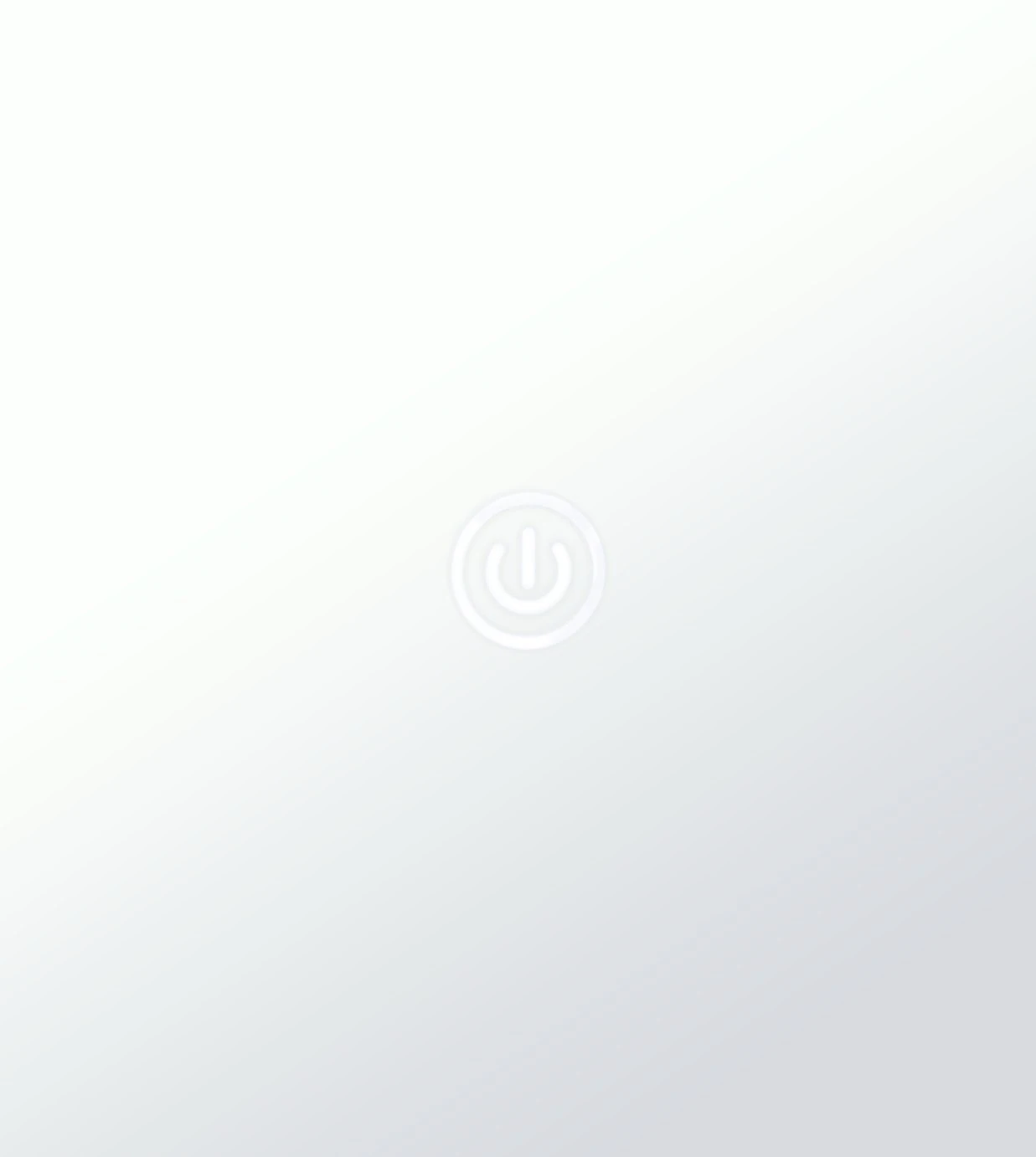 Habitat Circle Backlight LED Mirror - White 5 Habitat Circle Backlight LED Mirror - White - Image 5