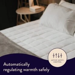 Dreamland Organic Cotton Warming Mattress Protector-Single 18 Dreamland Organic Cotton Warming Mattress Protector-Single -Home Furnishing Store 9560321 R Z007A