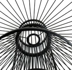 Habitat Wood 3 Tier Pendant Shade - Black -Home Furnishing Store 9561007 R Z003A