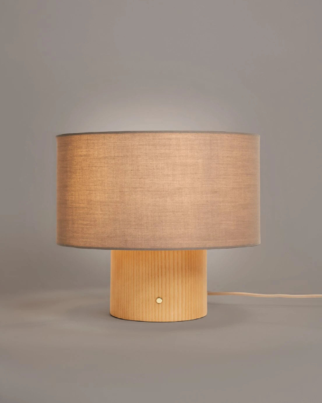 Habitat Modern Scandi Touch Table Lamp - Ash Grey & Oak 5 Habitat Modern Scandi Touch Table Lamp - Ash Grey & Oak - Image 5