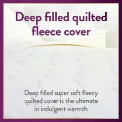 Slumberdown Perfectly Warm Luxury Electric Blanket - Single -Home Furnishing Store 9564516 R Z007A