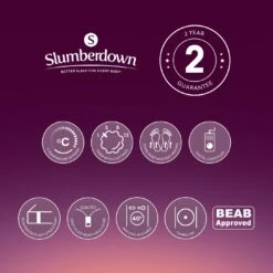 Slumberdown Perfectly Warm Luxury Electric Blanket - Single -Home Furnishing Store 9564516 R Z013A