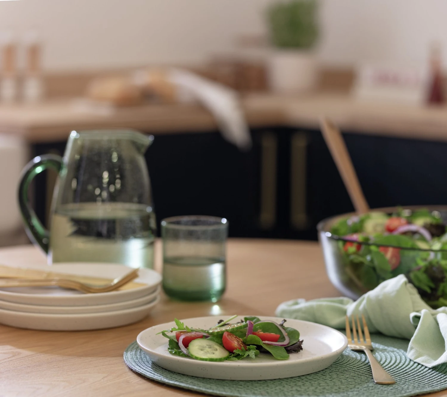 Habitat Addison 4 Piece Stoneware Side Plate - White 2 Habitat Addison 4 Piece Stoneware Side Plate - White - Image 2