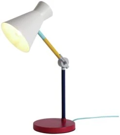 Habitat Jean Colour Block Desk Lamp – Multicoloured
