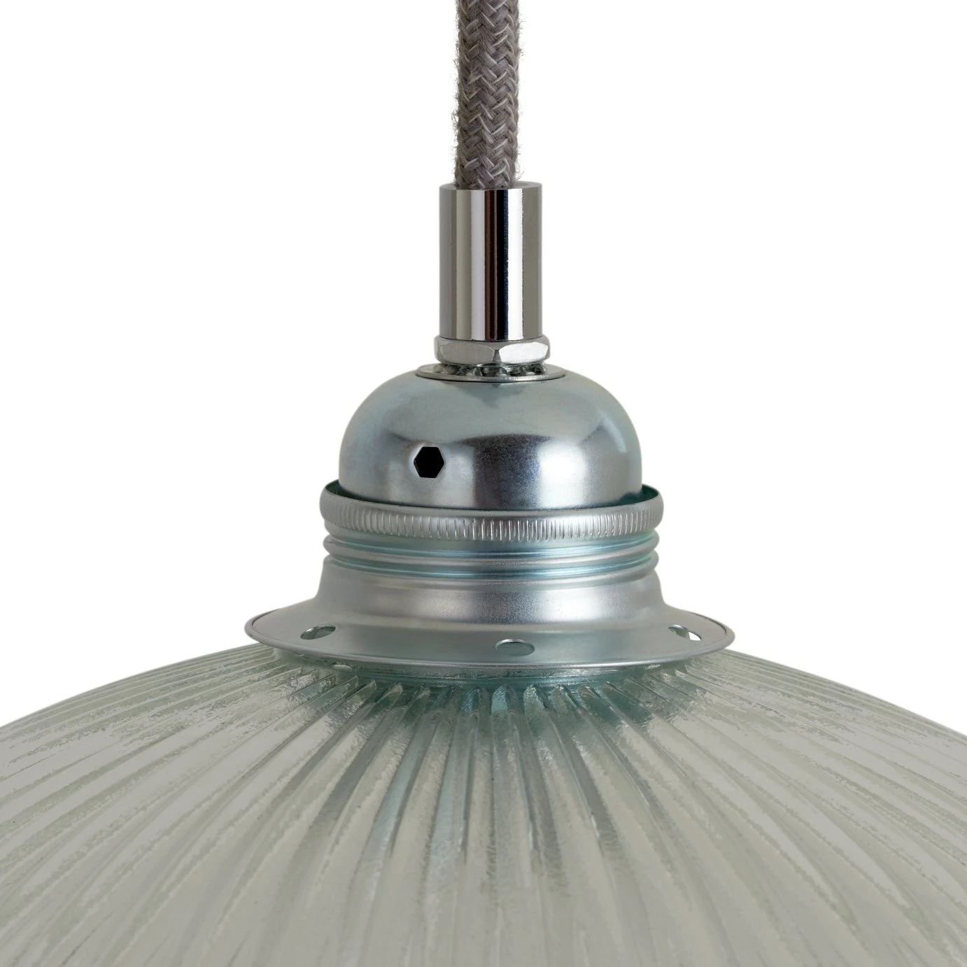 Habitat Eumee Pressed Glass Shade 4 Habitat Eumee Pressed Glass Shade - Image 4