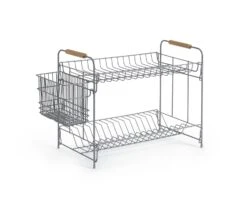 Habitat Industrial Wire Dish Drainer - Grey -Home Furnishing Store 9571712 R Z003A