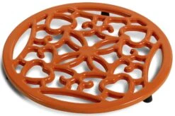 Habitat Cast Iron Trivet - Orange