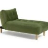 Habitat Kota Fabric Corner Chaise Sofa Bed - Green