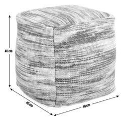 Kaikoo Retba Wool Footstool 7 Kaikoo Retba Wool Footstool -Home Furnishing Store 9580947 R E001