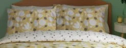 Habitat Scandi Floral Yellow & White Bedding Set - Single -Home Furnishing Store 9584455 R Z003A